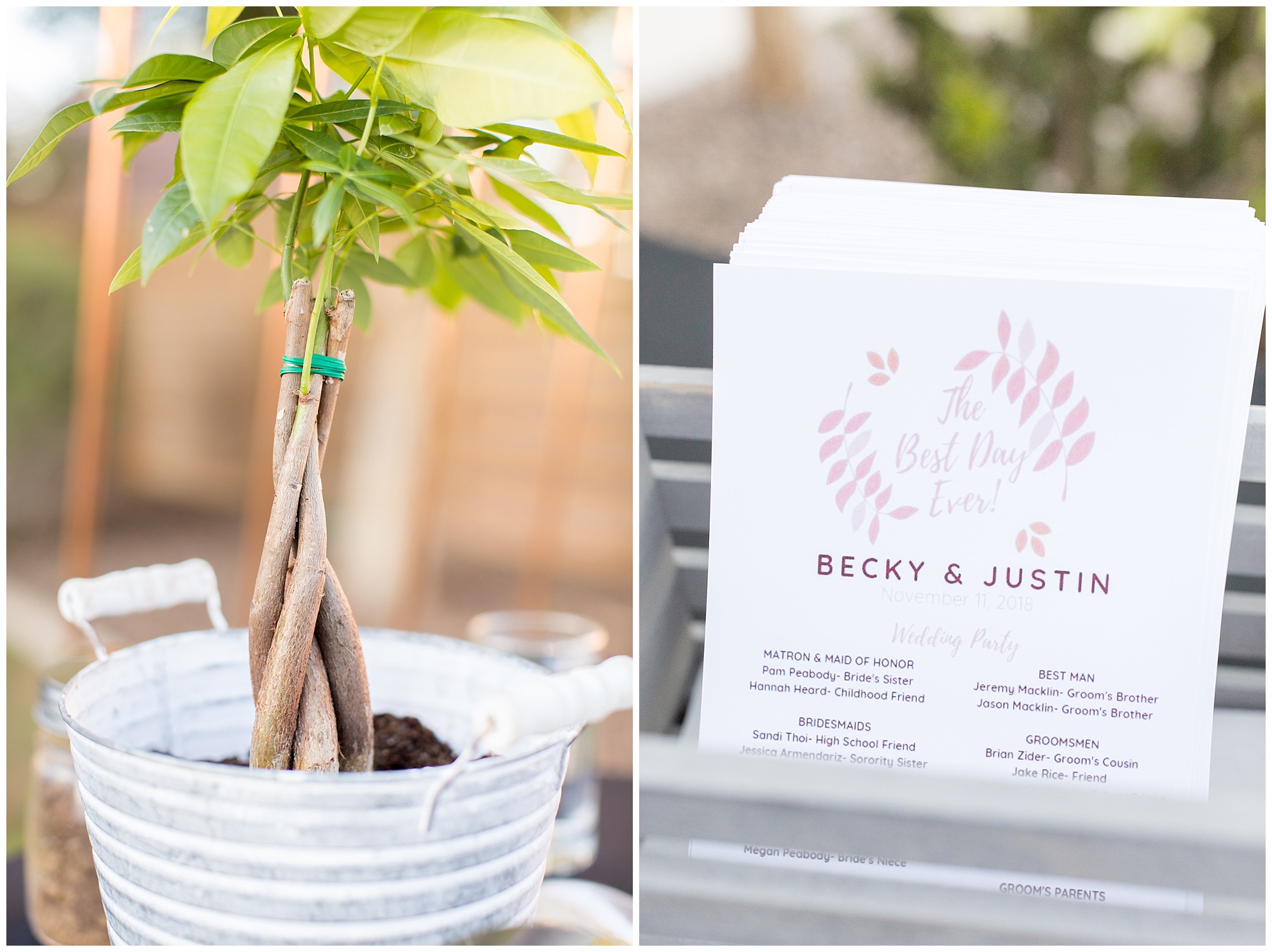 BECAUSE EVENT SPACE WEDDING | MESA AZ | Justin & Becky