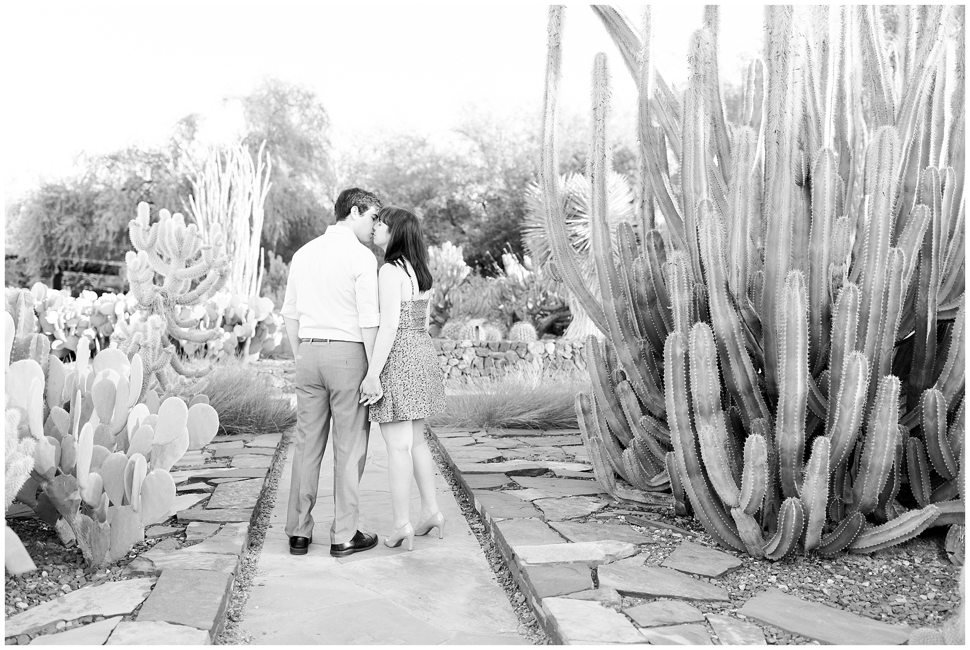 Desert Botanical Garden Engagement Session