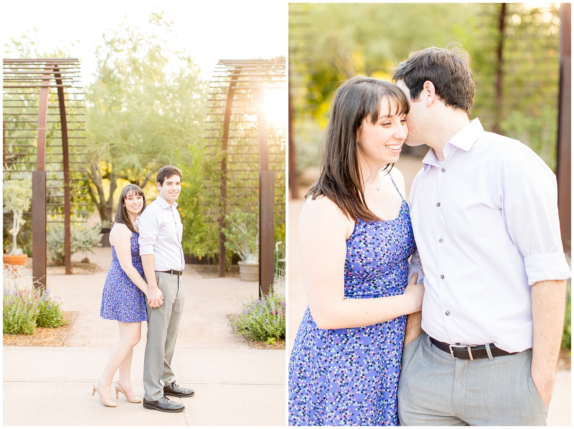 Desert Botanical Garden Engagement Session